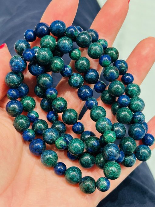 Brățară azurit 8 mm