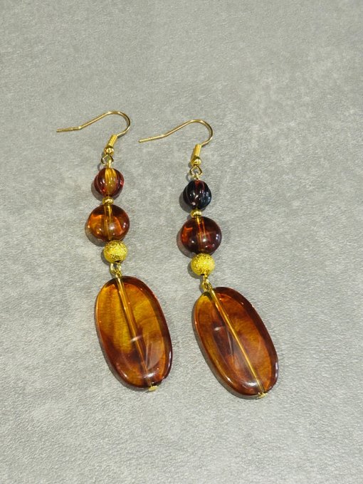 Cercei fantezie CHIHLIMBAR