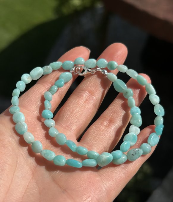 Colier Handmade Amazonit Rusia IRINA
