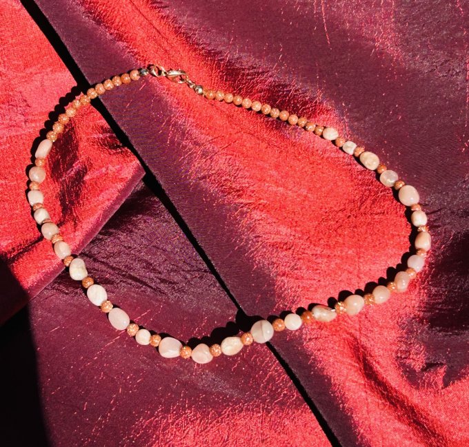 Colier Handmade Piatra Soarelui BONJOUR SOLEIL