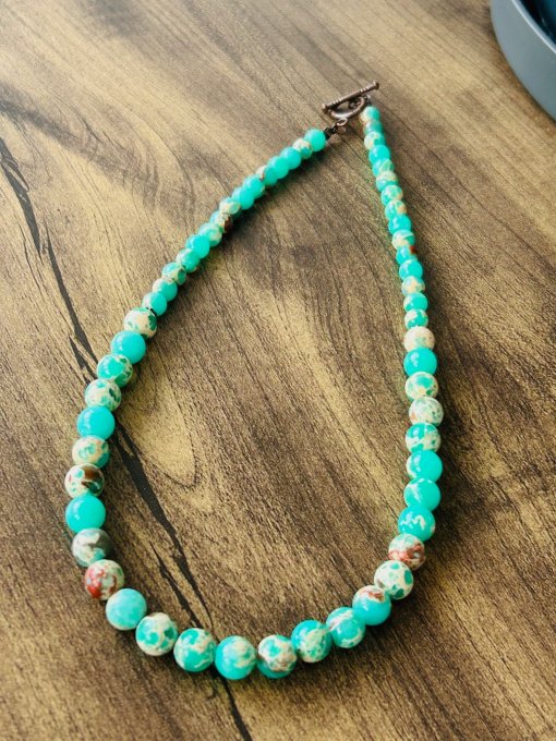 Colier Jasp Impression  #10  „MARILYN”