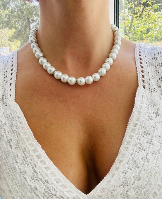 Colier perle mireasă „MY WAY”