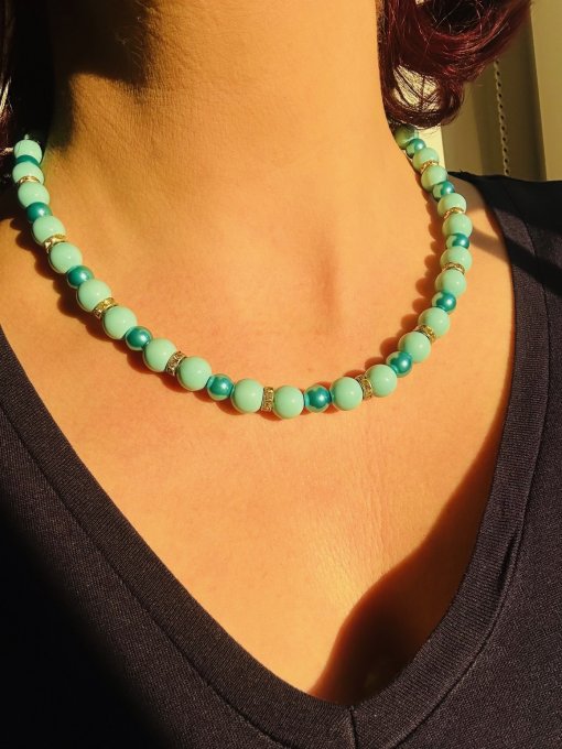 Colier perle preciosa „HUGE OCEAN”