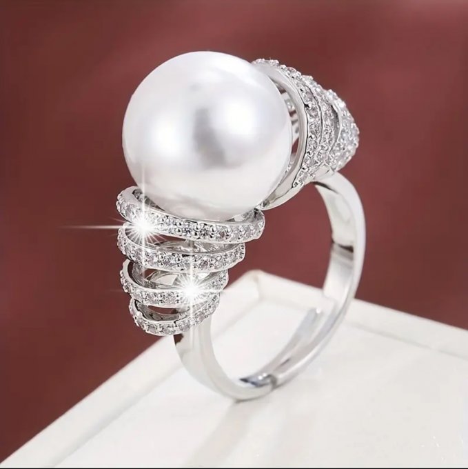 INEL FANTEZIE PERLĂ ALBĂ #2