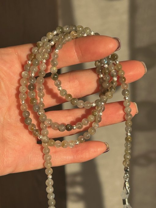 Lanț ochelari handmade din labradorit CAMELIE